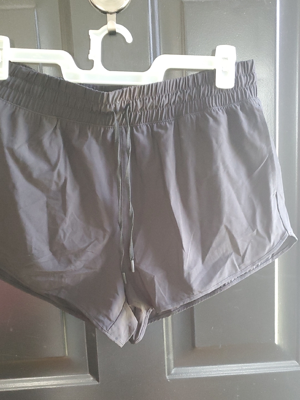 90 Degree By Reflex Black Athletic Shorts with Drawstring